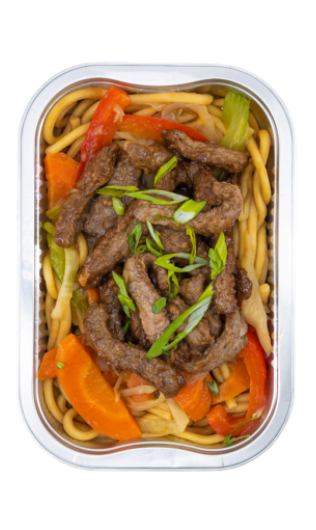 Beef stir-fry noodles